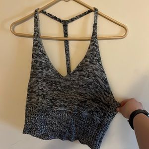 Cotton knot crop top